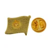 Gold Plated Flag Pin Badges - Image 6