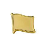 Gold Plated Flag Pin Badges