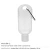 Hand Sanitizer Gel with Carabiner Clip 60ml - Image 3