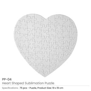 Heart Shape Puzzles | 75 Pieces - Image 3