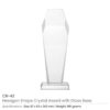 Hexagon Shaped Crystal Awards - Image 3