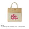 Eco-Friendly Jute Bags with Breast Cancer Awareness Logo - Image 3