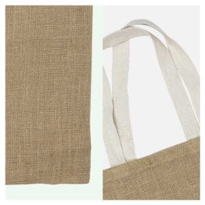 Jute Bags with White Handle - Image 4