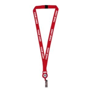 Lanyard with Reel Badge and Safety Lock - Image 2