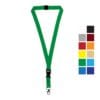Lanyards with Hook, Safety Lock, and Buckle, 20 mm