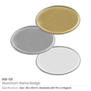 Oval Name Badges with Lens Cover - Image 6