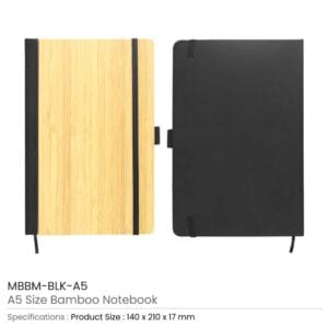 A5 size Bamboo Notebooks - Image 3