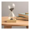 Magnetic Sand Timer with Wooden Base - 2 Minutes - Image 4