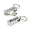 Metal Swivel USB with Key Holder - Image 2