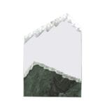 Mountain Shape Crystal & Marble Award