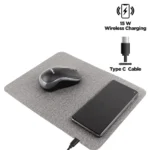 Fast Wireless Charging Mousepad in 15W, Foldable Design, Type-C