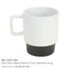 Ceramic Mugs with Bottom Clay in 12 Oz, Matte Finish - Image 5