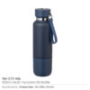 Multi-function SS Bottles, Double Wall, Base Cup, Lanyard, 500ml - Image 12
