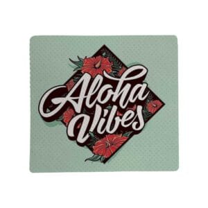 Non Slip White Fabric Mouse Pads - Image 2