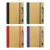 A5 Recycled Spiral Notebook with Stylus Pen & Elastic Band