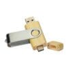 OTG Bamboo Swivel USB 32GB - Image 4