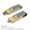 OTG Bamboo Swivel USB 32GB - Image 3