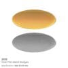 Oval Flat Metal Badges - Image 5
