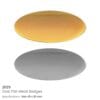 Oval Flat Metal Badges - Image 5
