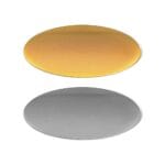 Oval Flat Metal Badges