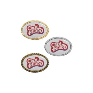 Oval Rope Design Logo Badges - Image 2