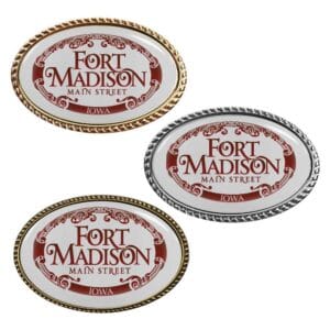 Oval Rope Design Logo Badges - Image 2