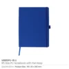 PU Notebooks B5 Size with Pen Loop, Ribbon Bookmark and Elastic Band - Image 8