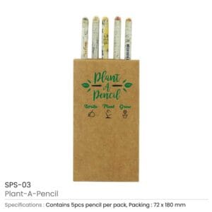Plantable A Pencils Set - Image 3