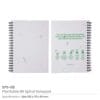 Plantable Notepads B6 with Seed Covers & Spiral Binding - Image 3