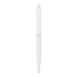 Plastic Pens White Color, Push Button, Wide Clip - Image 4
