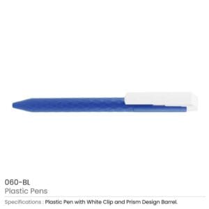Prism Design Plastic Pens - Image 6