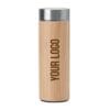 Stainless Steel Bamboo Flask - Image 2