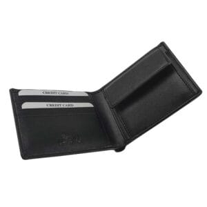 RFID Protected BI-fold Coin Wallets - Image 3