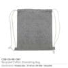 Recycled Drawstring Cotton Bags GSM 145 - Image 10