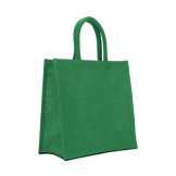 Reusable Square Jute Shopping Bags - Image 9