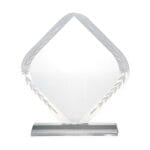 Rhombus Shaped Crystal Awards