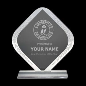 Rhombus Shaped Crystal Awards - Image 2