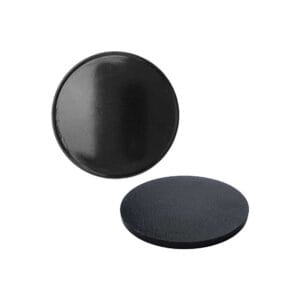 Round Black Metal Badges - Image 4