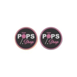 Round Flat Metal Logo Badges - Image 2