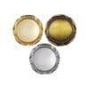 Round Flower Design Logo Badges