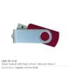 Silver Swivel USB Flash Drives - Image 14