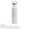 Stainless Steel Bamboo Flask - Image 6