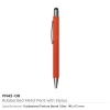 Rubberized Stylus Metal Pens - Image 6
