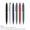 Stylus Metal Pens Rubberized & Twist-action - Image 3