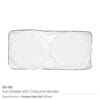 Sunshades for Cars in white Tyvek material - Image 6