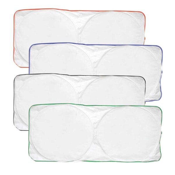 Sunshades for Cars in white Tyvek material