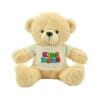 Promotional Teddy Bear Toys with Printable White Tshirt - Image 2