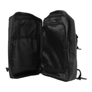 Travel Backpacks in Black Polyester Material - Image 7