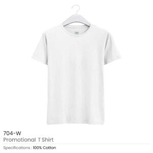Promotional T-Shirts White - Image 3