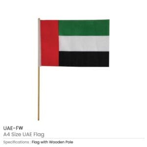 UAE Flags A4 Size - Image 3